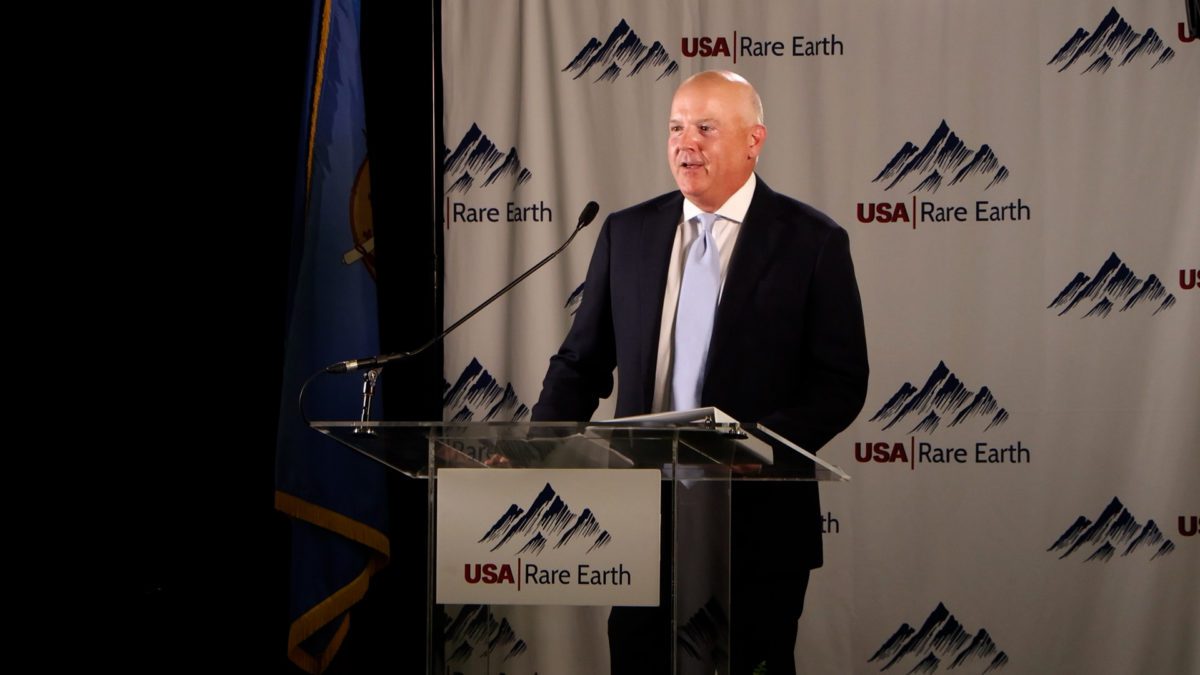 USA Rare Earth Announces Manufacturing Facility Coming to Stillwater